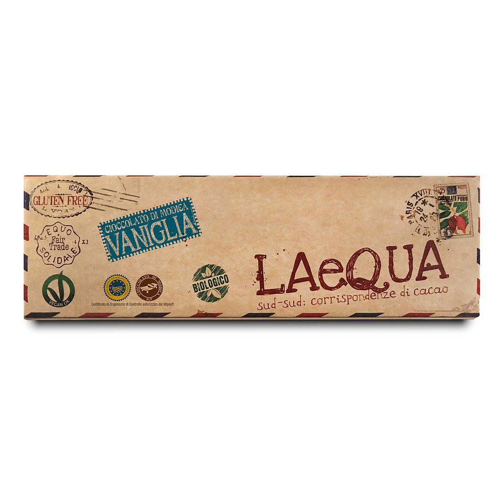 LAeQUA Vaniglia – Modica Schokolade mit Vanille BIO, 60g