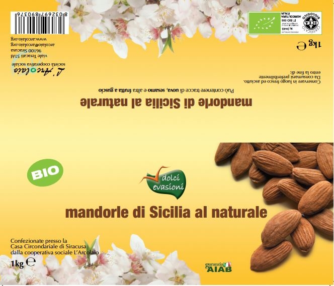 Mandorle di Sicilia sgusciate - 1kg
