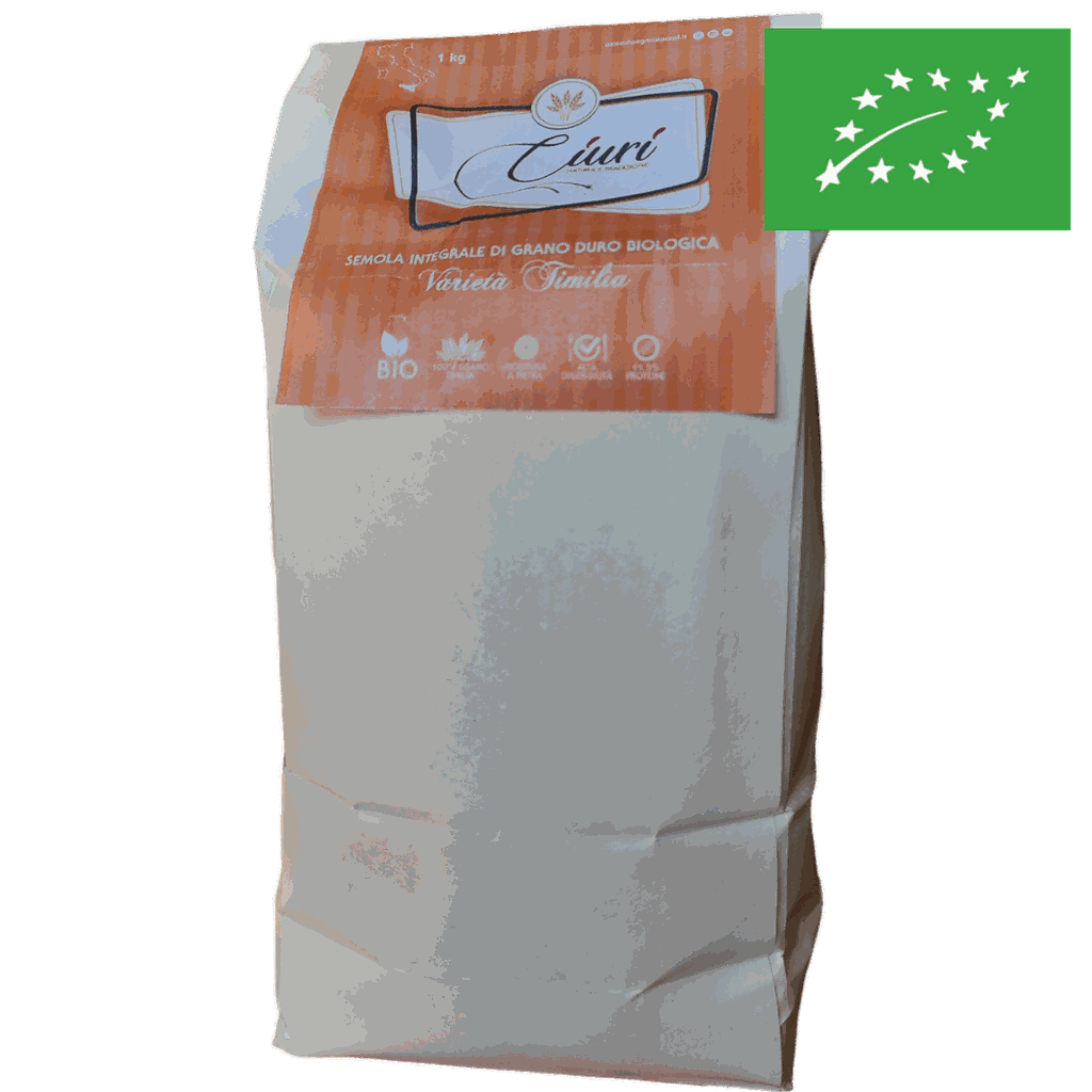 Semola Integrale di grano duro biologico - 1kg
