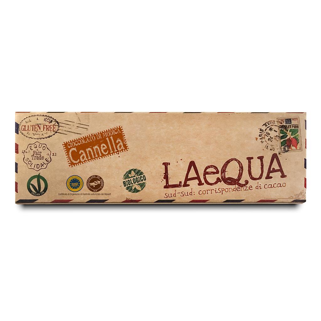 LAeQUA Cannella – Modica Schokolade mit Zimt BIO, 60g