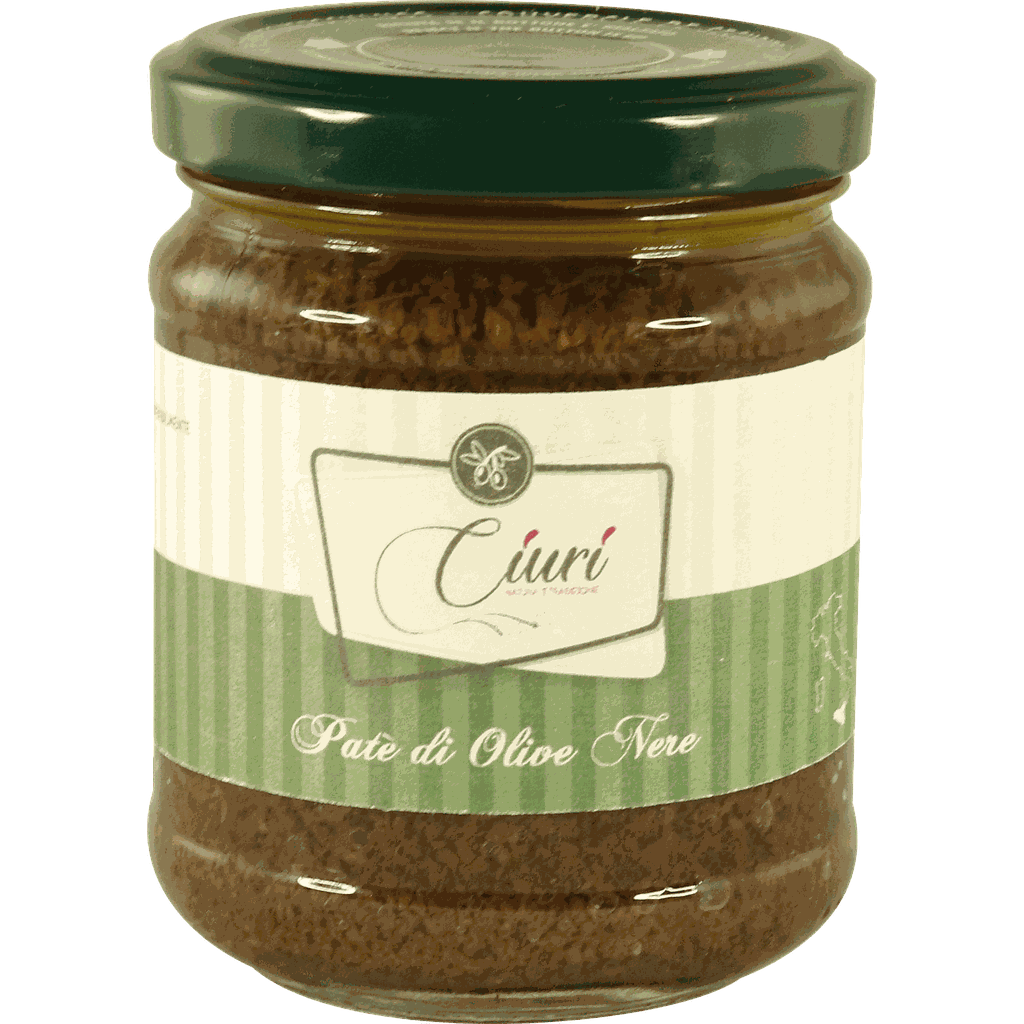 Patè di olive nere - 190 g